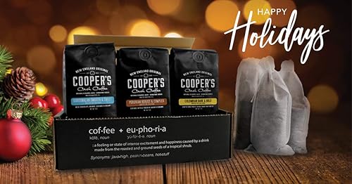 Miniatura 7 de Juego de cajas de café frío – tostado medio, colombiano, peruano, guatemalteco molido grueso – 6 bolsas de filtro incluidas – 1.5 libras