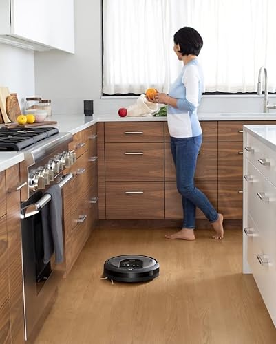 Miniatura 7 de iRobot Roomba i8+ (8550) Robot aspirador con vaciado automático, eliminación automática de suciedad, se vacía hasta 60 días, Wi-Fi, compatible con
