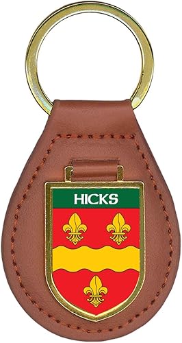 Escudo de armas de la familia Hicks Lote de llaveros totales, Hicks