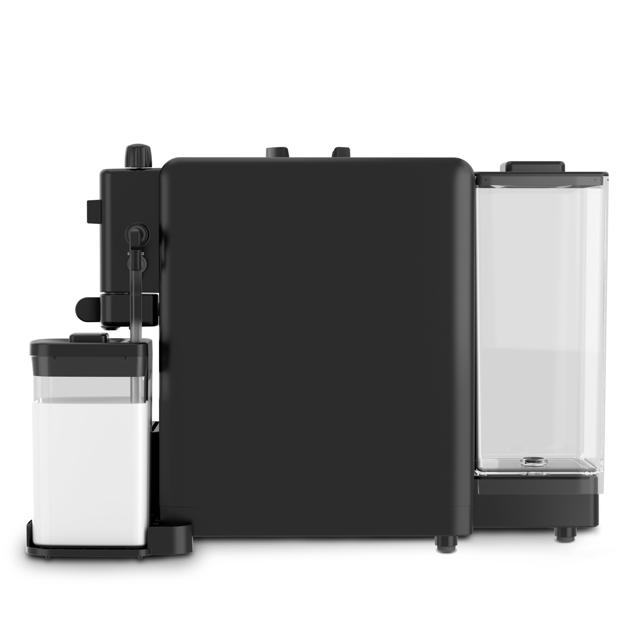Didiesse MilkSide ekspres do kawy na wafle i gorące mleko, cappuccinator, może być używany z butelką, zbiornik na wodę 1,3 l, zużycie 1850 W, funkcja gotowości (kolor czarny)