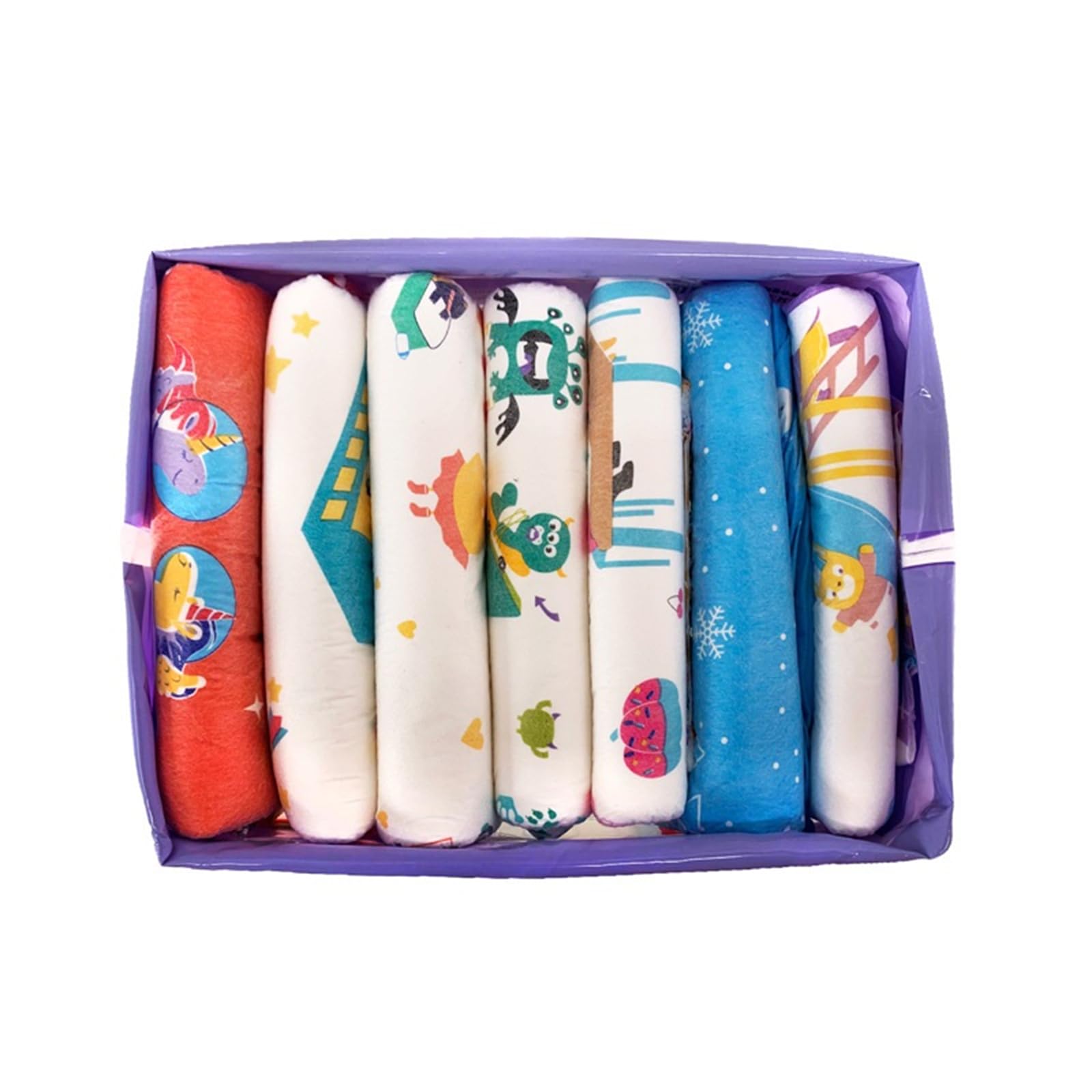 ABDL Windelliebhaber Weiche süße Tiger Full Print Windeln Erwachsene Babywindeln Harninkontinenz Dummy Windeln Wenig Platz M/L/XL,L