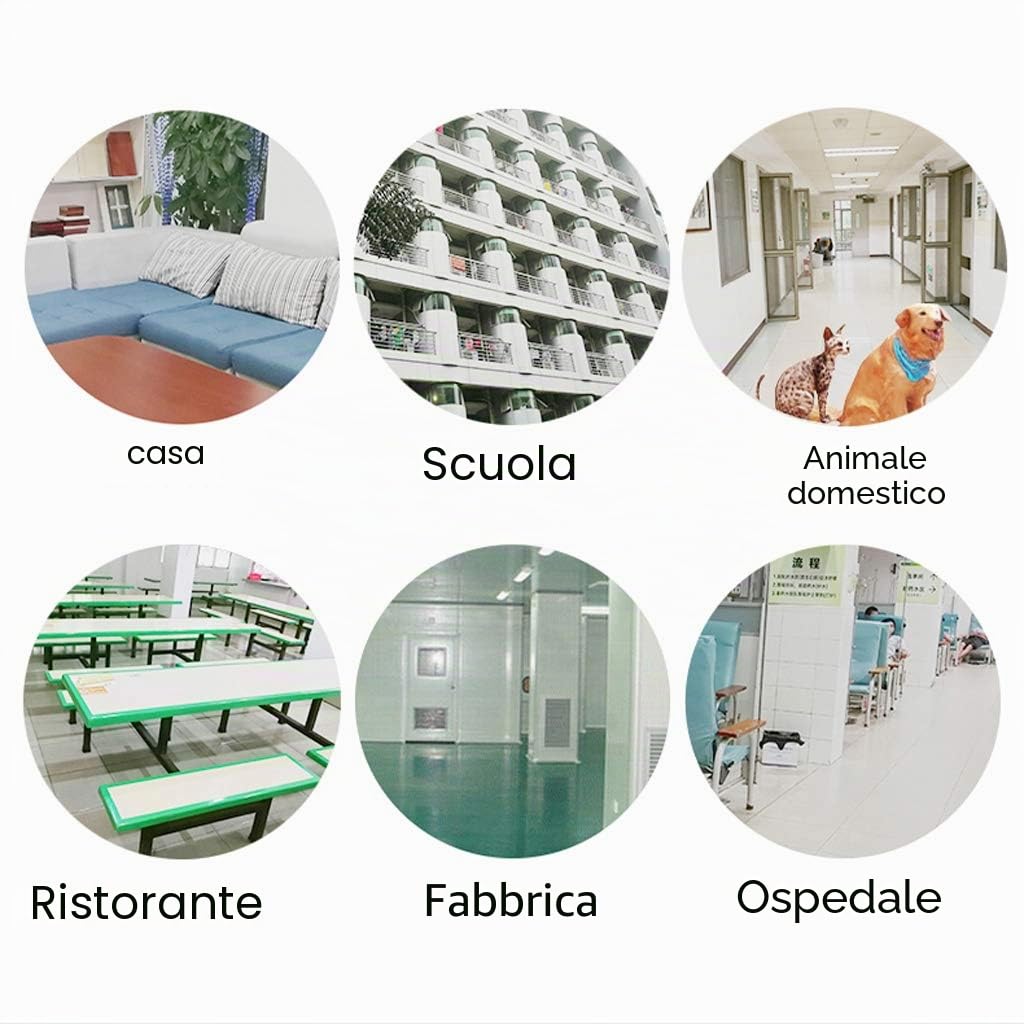 HYLR 150W Lampada Germicida UV Disinfezione e Sterilizzazione al Quarzo ad Ozono Tasso di Sterilizzazione 99% Adatto a Casa, Fabbrica, Ristorante