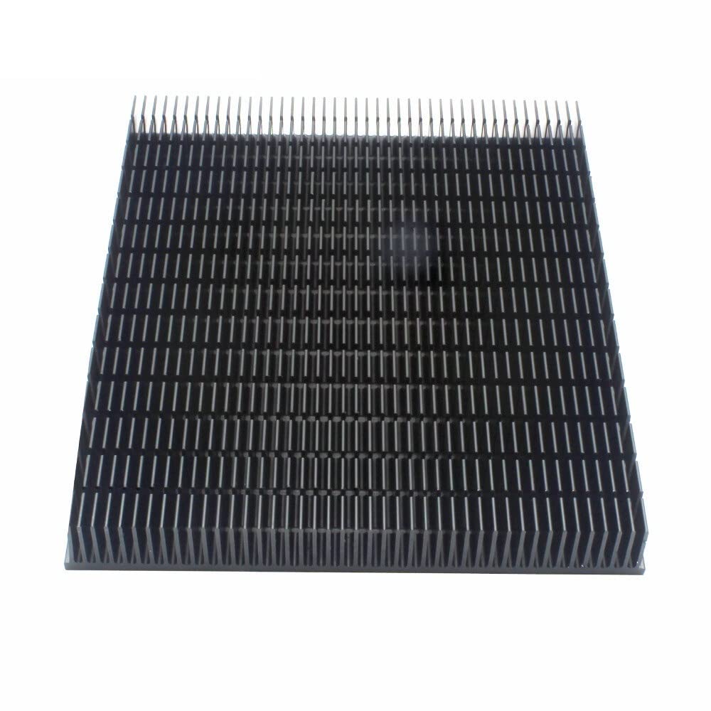 Dissipatore di calore fai da te Dissipatore di calore in alluminio 150x130x17mm Radiatore di raffreddamento del dissipatore di calore for il raffreddamento del circuito integrato con chip LED elettron