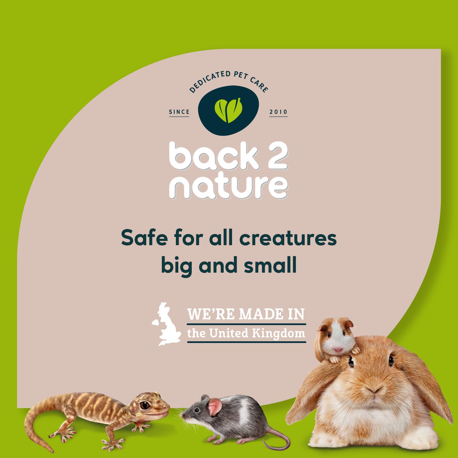 Back 2 Nature Bedding and Litter, (10l) Highly Absorbent 99% Recycled Paper Litter for Small Pets, Dry & Fresh Smelling Rabbit, Bird, Ferret and Hamster Cage, Soft, Safe & Compostable Hamster Bedding — view 7