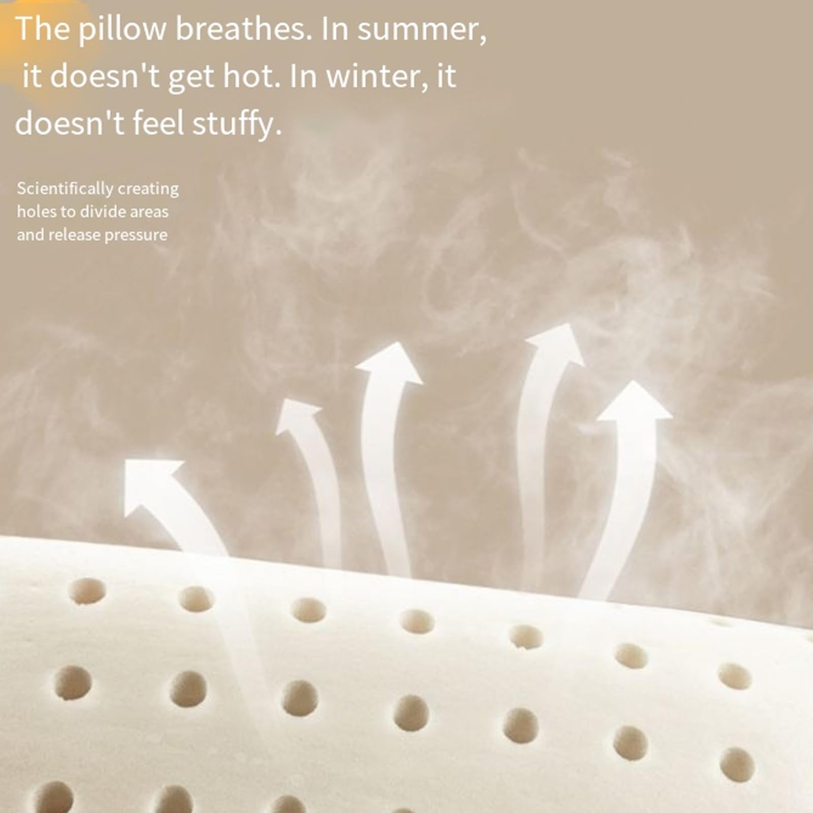 Oreiller en mousse compressible avec sac de rangement pour économiser de l'espace et poids léger pour la randonnée, un usage quotidien, le camping