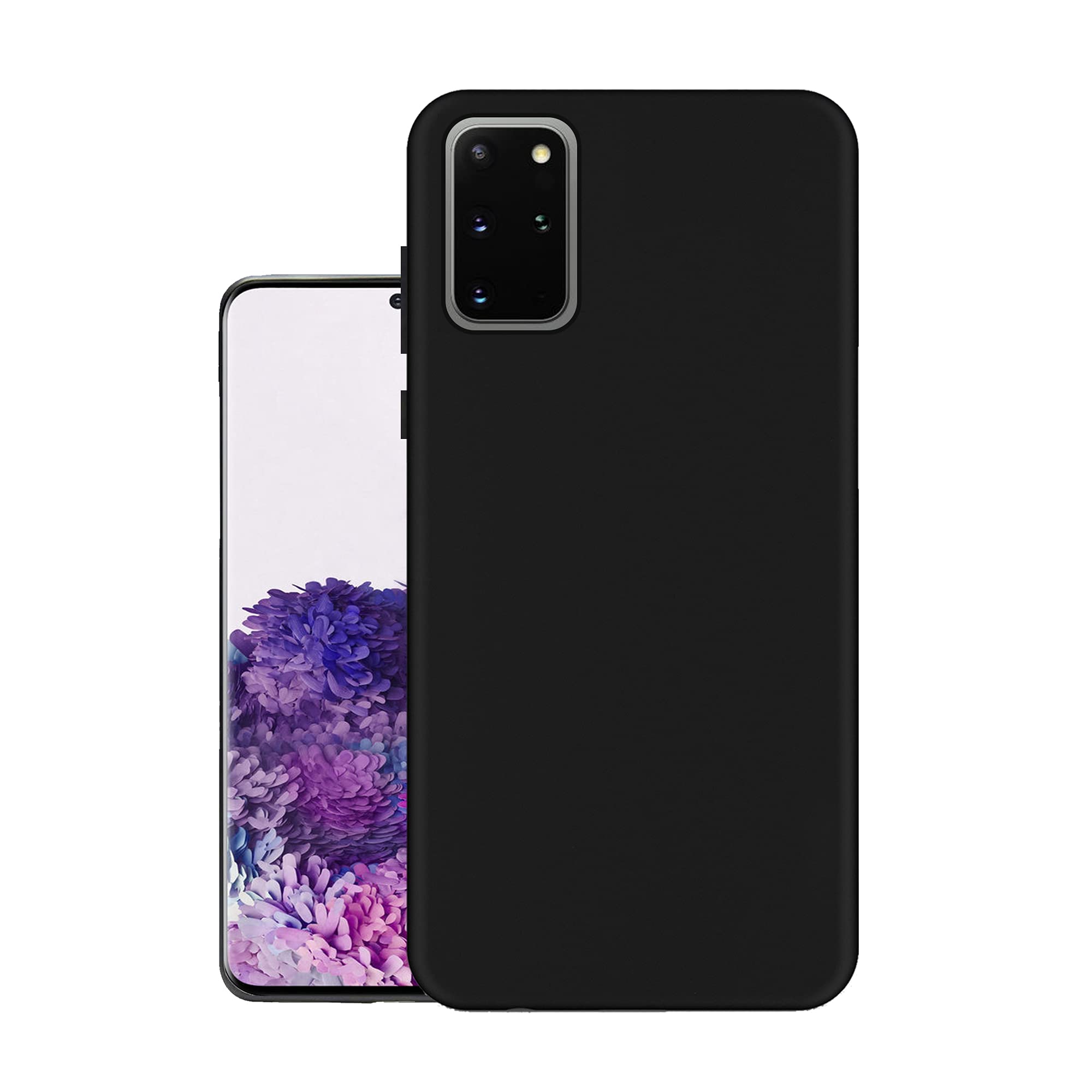 HELLO ZONE Case for Samsung S20 Plus (Rubber_Black) (B085M6H37P) Amazon Price History, Amazon Price Tracker