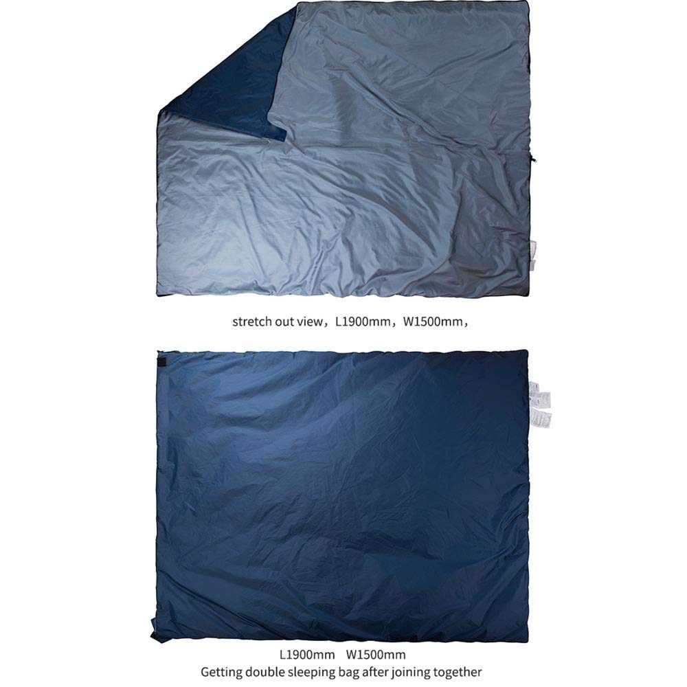 Sac de Couchage d'été Adulte Chaud/Coton Imitation Soie/Sac de Couchage à surpiqûre / 8-15 degrés 4 Couleurs,Brown