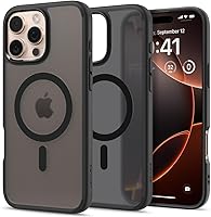 Vista 14 de Spigen Funda para iPhone 15 Pro Max, ultra híbrida MagFit [antiamarilleo] [compatible con Magsafe] - Transparente