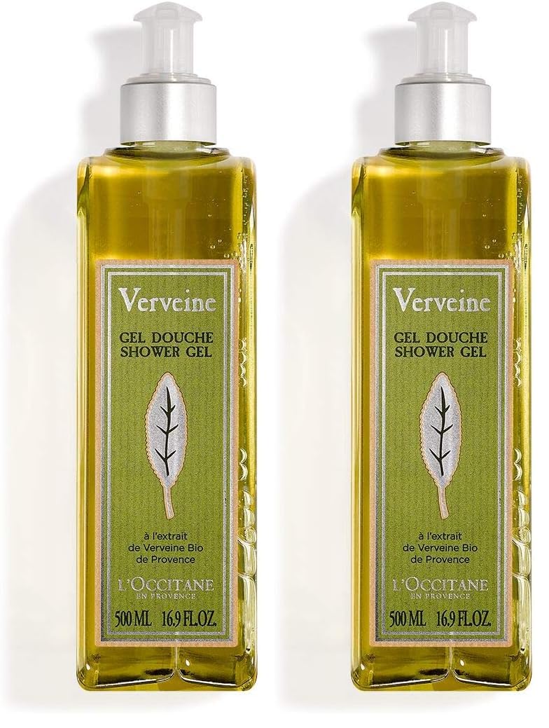 L'Occitane Verbena Shower Gel, 500ml (Pack of 2)-image-10