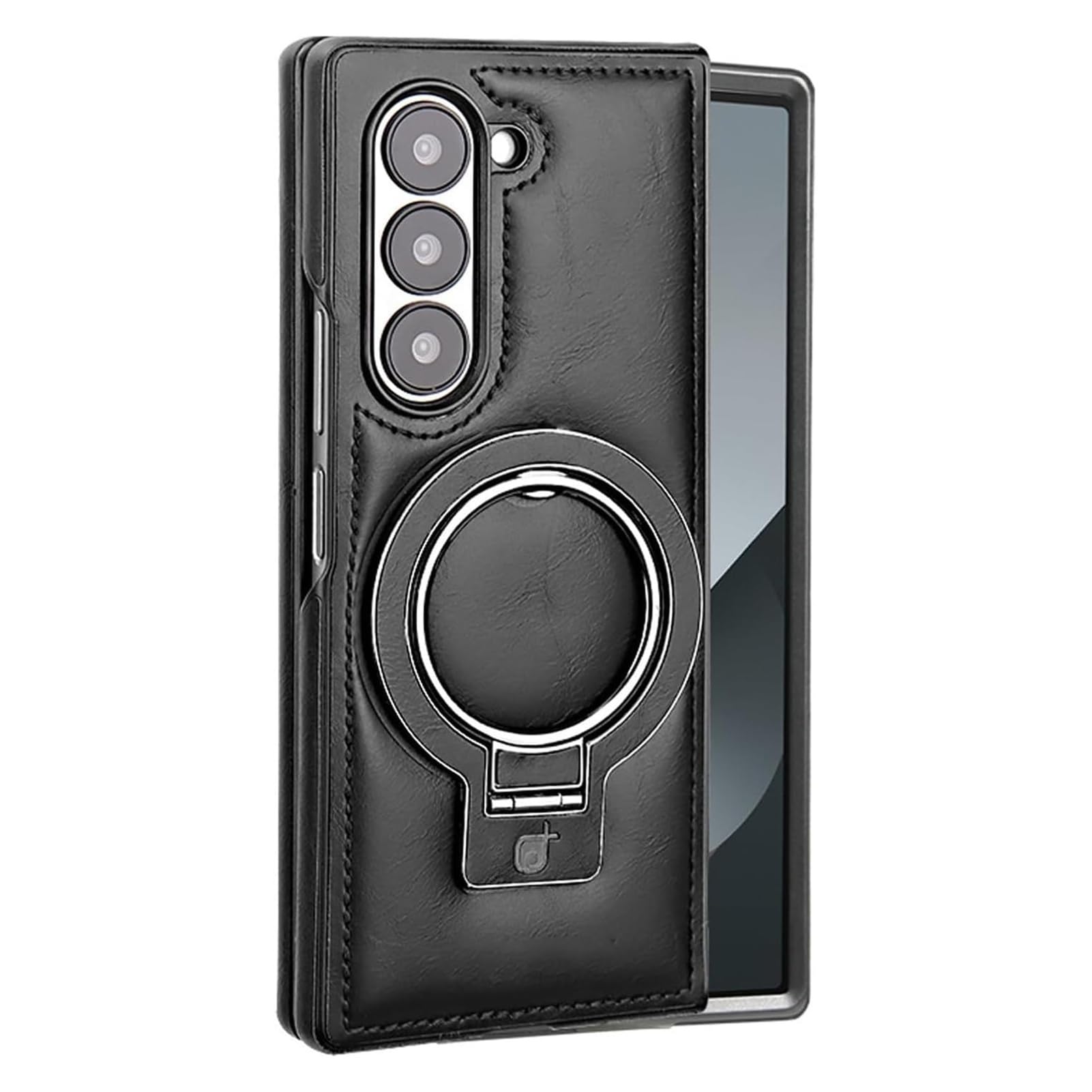 Coque Samsung Z Fold 7 fine avec anneau pour éviter les chutes - 8
