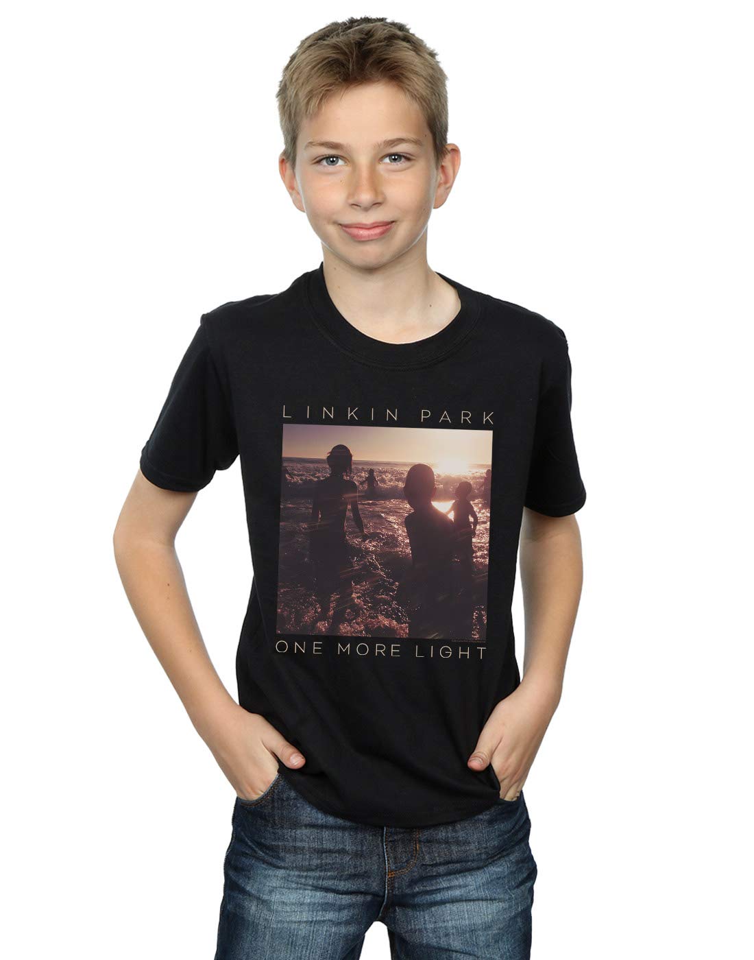 Linkin Park 'One More Light' Official Black T-Shirt - 100% Cotton Band Tee - View #2