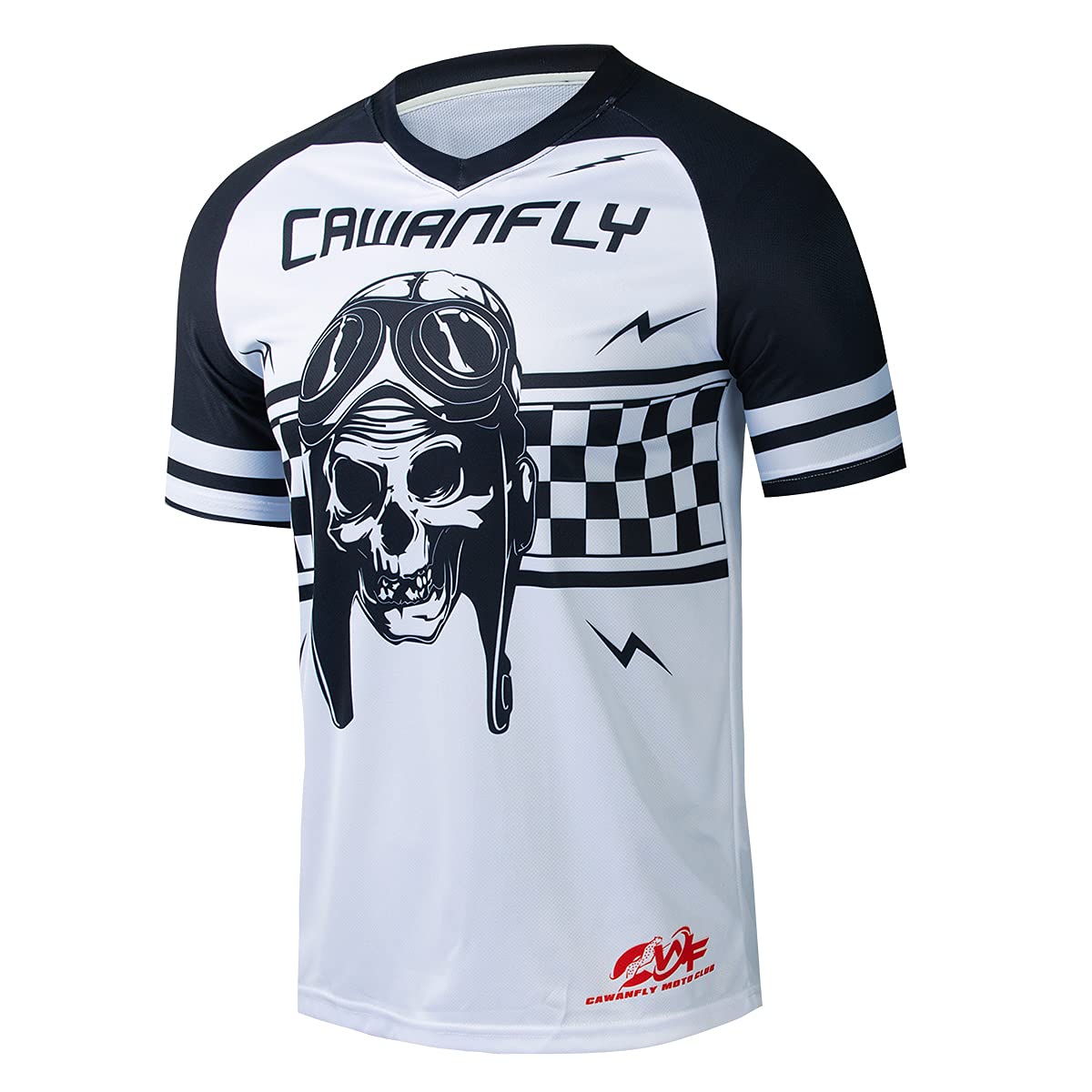 Men's Cycling Jersey Mountain Bike Short Sleeve Tops MTB Bicycle Shirt Downhill Motocross T-Shirt Wicking and Breathable