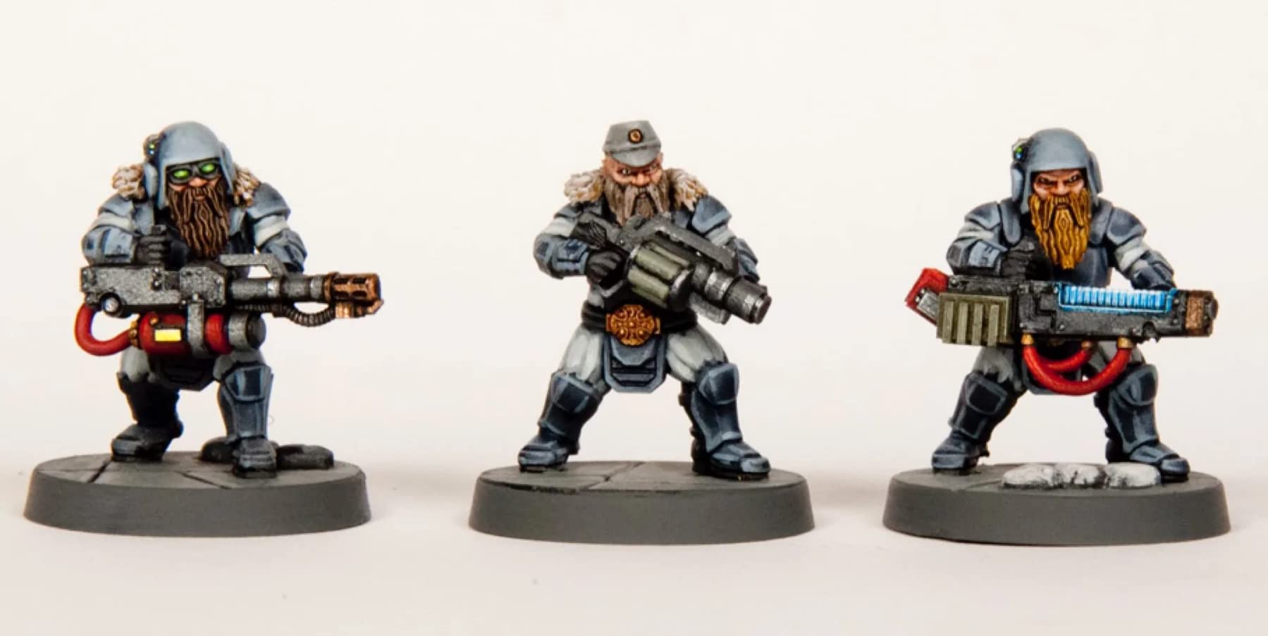 Wargames Atlantic Death Fields - Einherjar Infantería (24 figuras) de plástico duro multiparte (poliéster de alto impacto) figuras de 28 mm