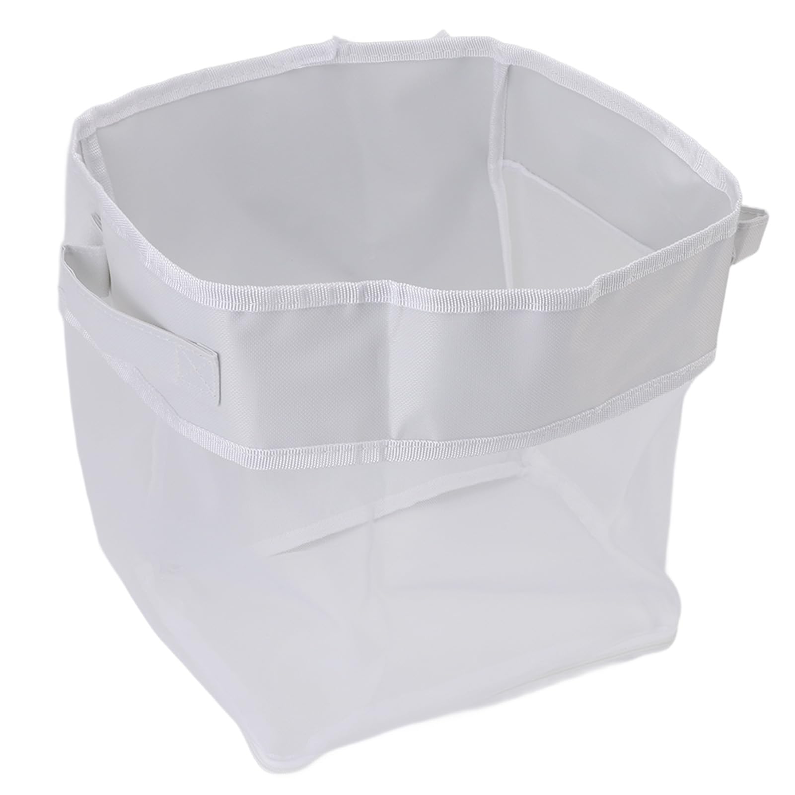 Bath Toy Storage Net Organizer Mesh Shower Caddy with Zippered Bottom and Flexible Hanging Options for Kids Bathroom