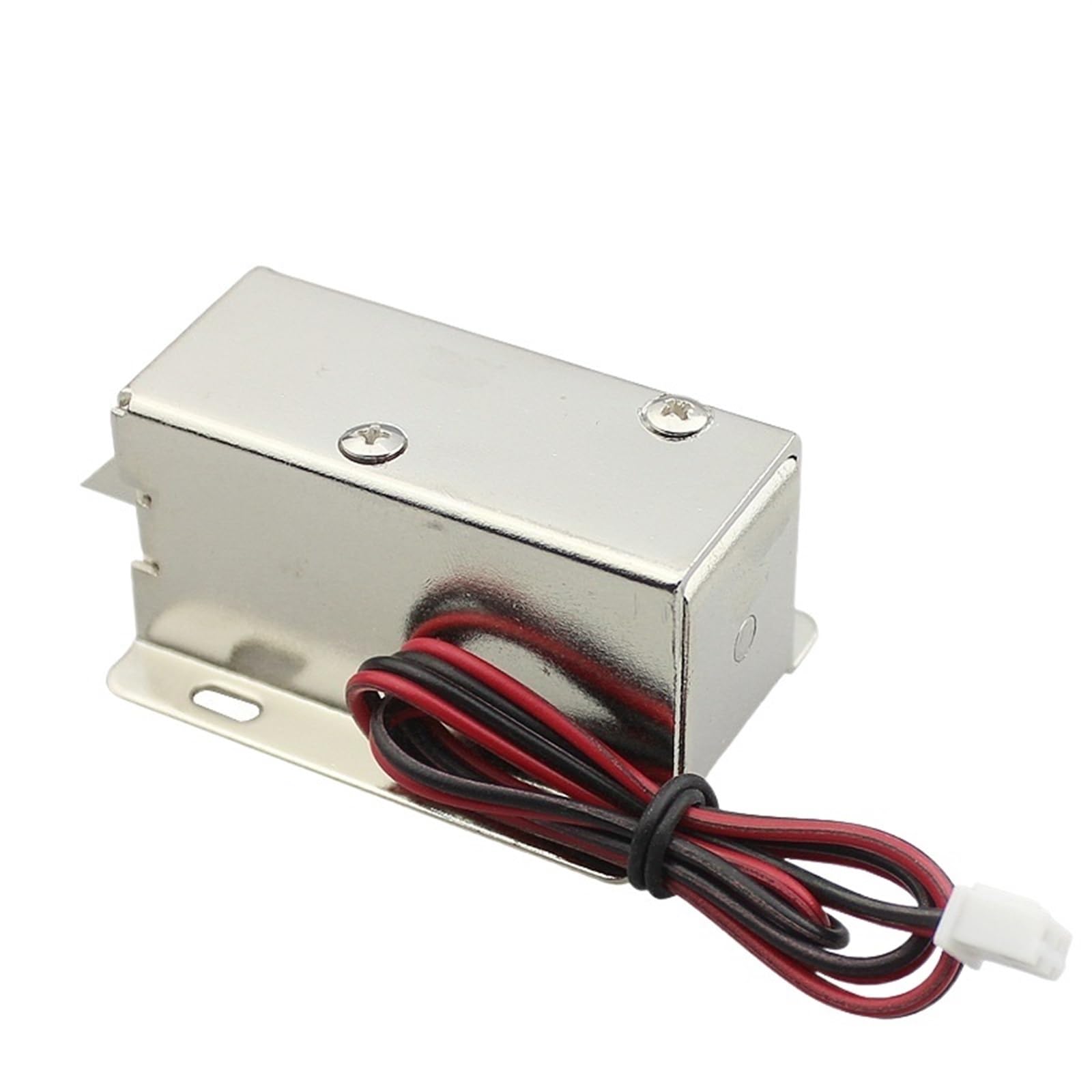 LY-03 zamek elektromagnetyczny mały elektryczny zamek sterujący DC12V ukośny język zamek elektroniczny zamek do szuflady ekspresowy zamek do szafki zamek do szafki (rozmiar: DC24V z zamkiem)