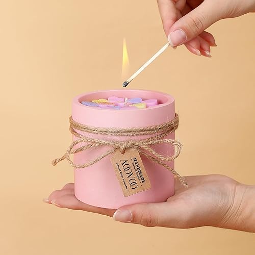 Miniatura 7 de AOOVOO Velas de regalo para mujeres, decoración rústica de granja, velas de regalo para mujeres, velas para el hogar, velas perfumadas a lavanda,