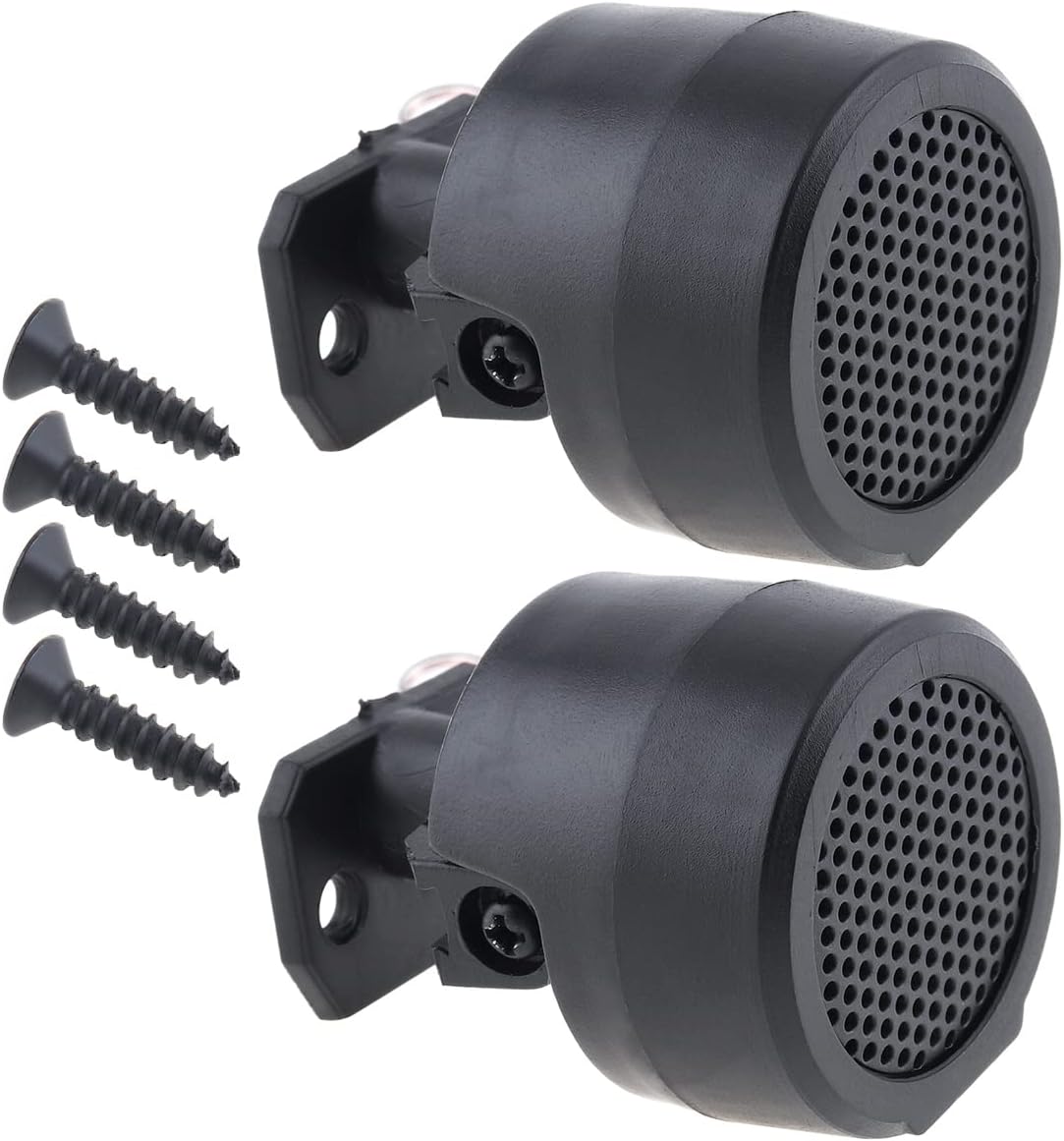 4pcs Dome Tweeters, 12V 500W High Efficiency Car Stereo Speakers, TP-006A Mini Dome Tweeter Speakers for Car Audio System Accessories