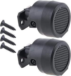 2pcs Dome Tweeters, 12V 500W High Efficiency Car Stereo Speakers, TP-006A Mini Dome Tweeter Speakers for Car Audio System Accessories