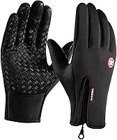 Luva Térmica Impermeável com Touch-Screen – Resistente à Água e ao Frio, Ideal para Moto, Ciclismo e Atividades ao Ar Livre