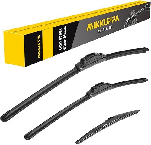 Vista 98 de MIKKUPPA Limpiaparabrisas de 26 pulgadas + 23 pulgadas + 12 pulgadas, repuesto para Mercedes-Benz 2013-2016 GL350 GL450, 2012-2015 ML350 ML550 ML63