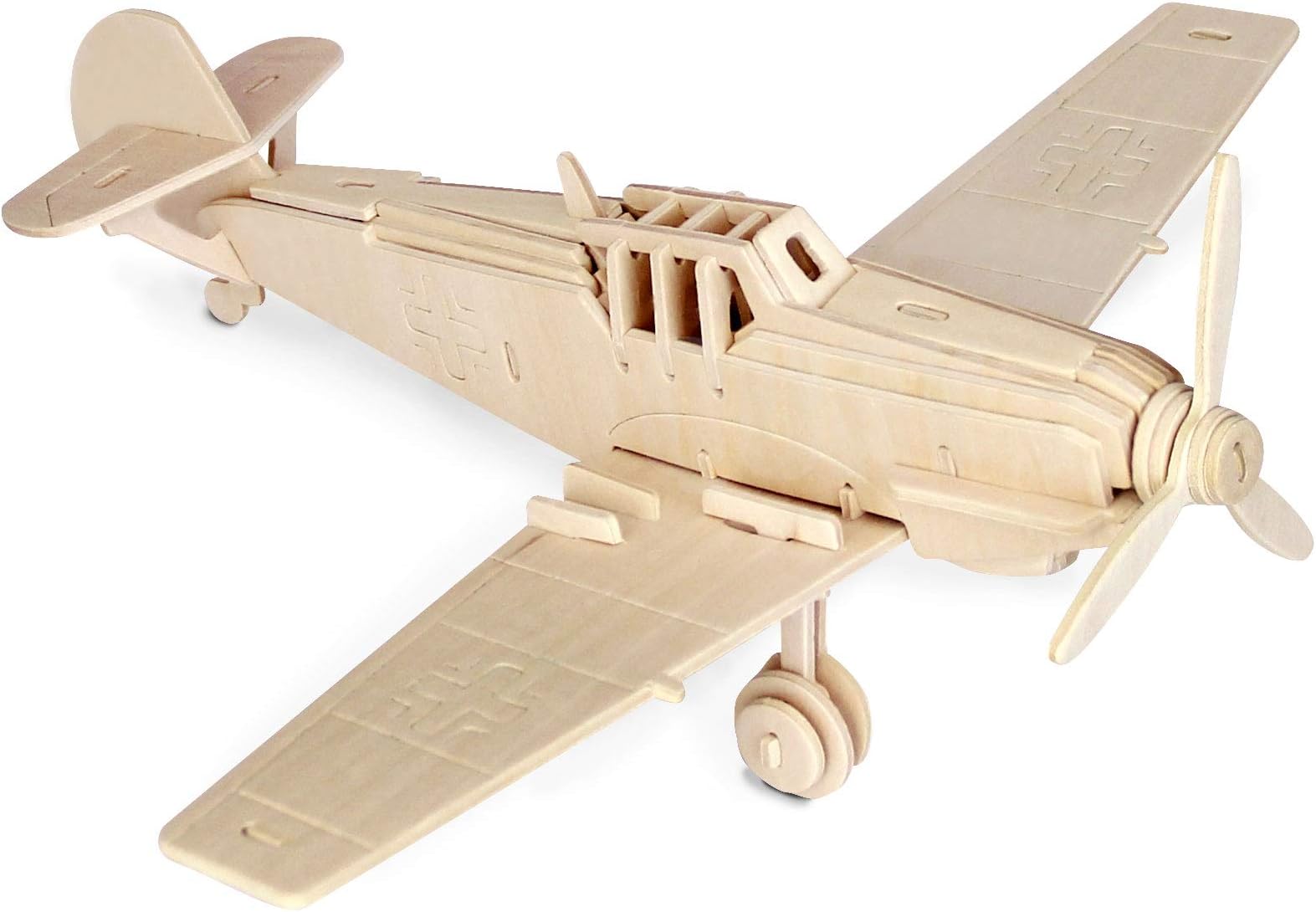 Quay Messerschmitt BF109 Woodcraft Construction Kit FSC