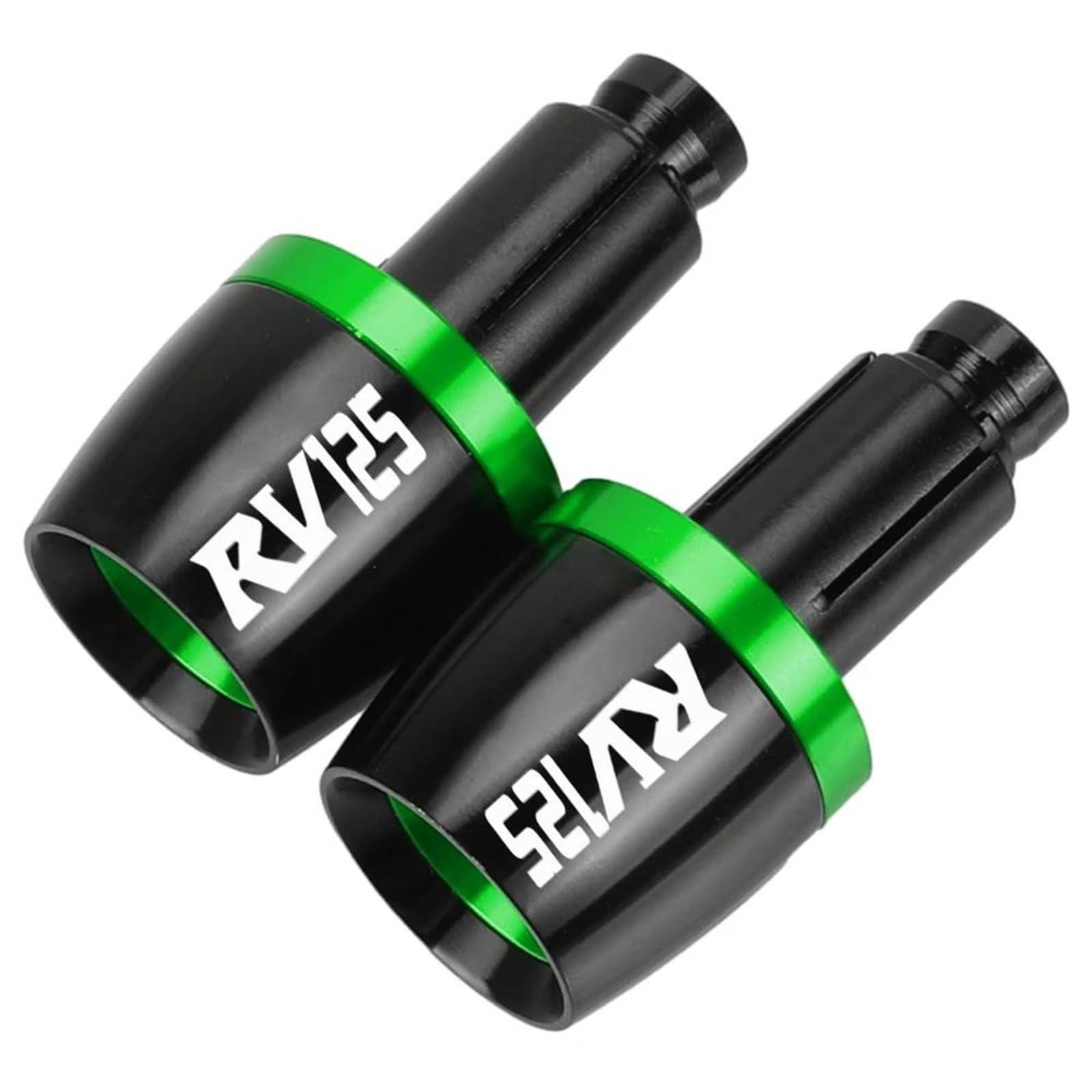 Poignées de guidon de moto CNC 22mm et embouts pour Suzuki RV125