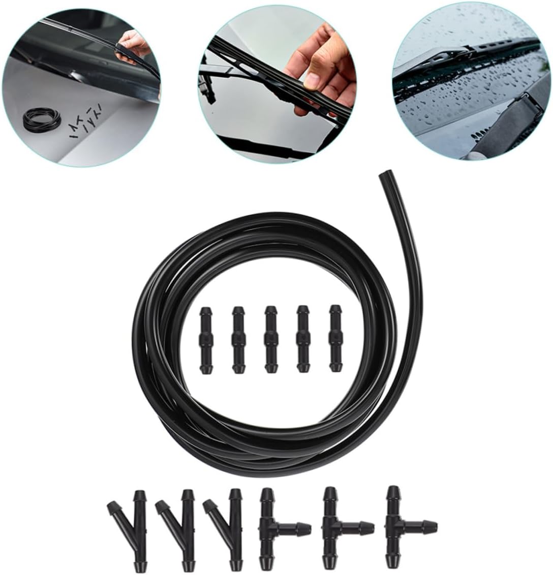 Windshield Washer Hose Replacement Kit Easy Install Car Parts Windshield Washer Hose Attachment