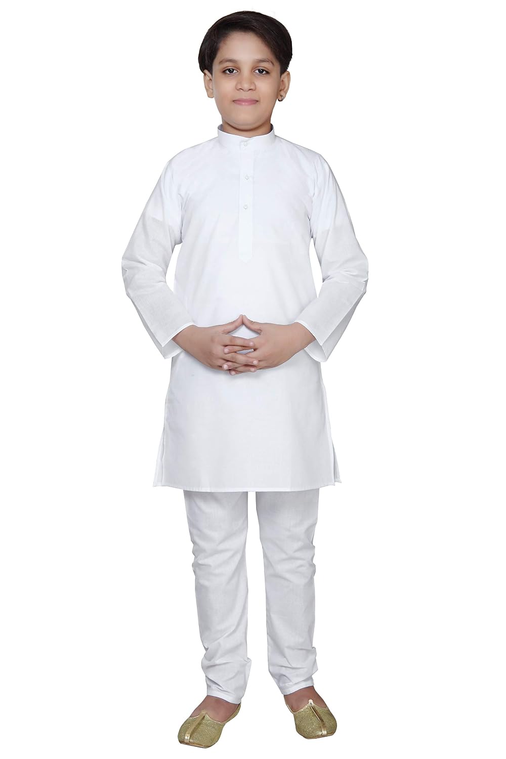 BABA AND BABY Boy's Cotton Kurta Pyjama Set