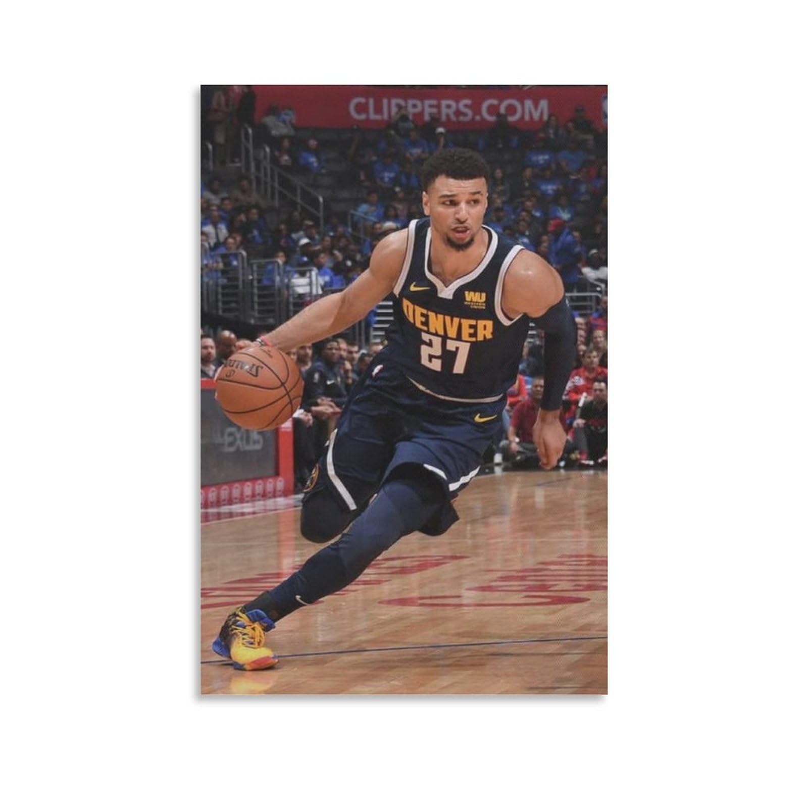 FCOIN Jamal Murray Canvas Poster Wall Art Poster Scroll Canvas Painting Picture Living Room Decor Home 20x30inch(50x75cm)