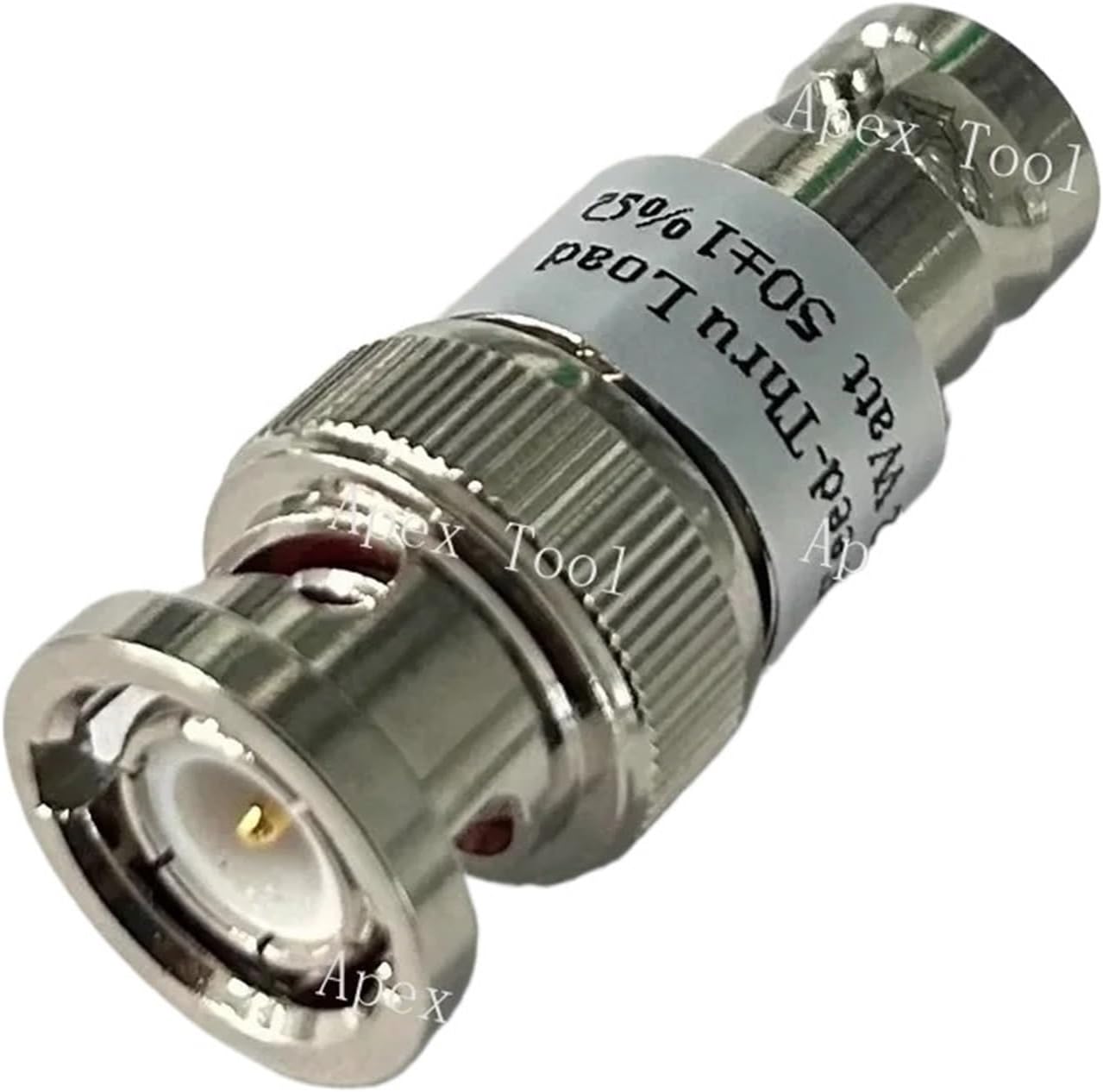 BNC Male Turnkey Through Load oscilloscope 50 ohm impedance Matcher