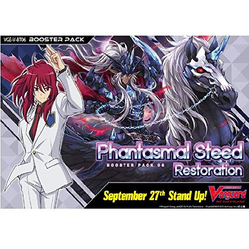 Cardfight Vanguard 16843 caja de 16 paquetes de potenciador de restauración de acero fantasmal , color/modelo surtido