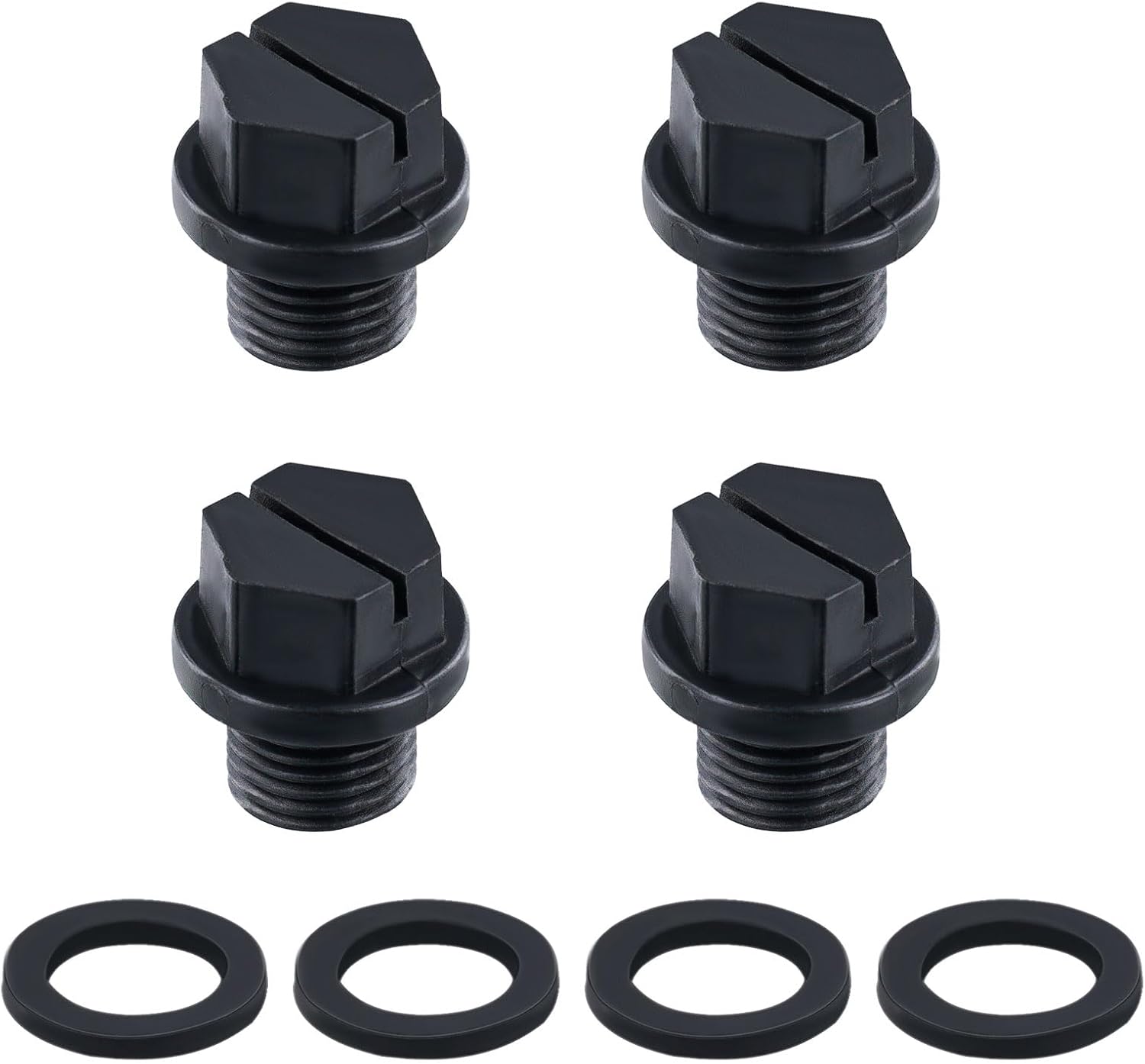 4pcs SPX1700FG Pool Pump Pipe Plug with 4pcs Gasket Replacements, Pool