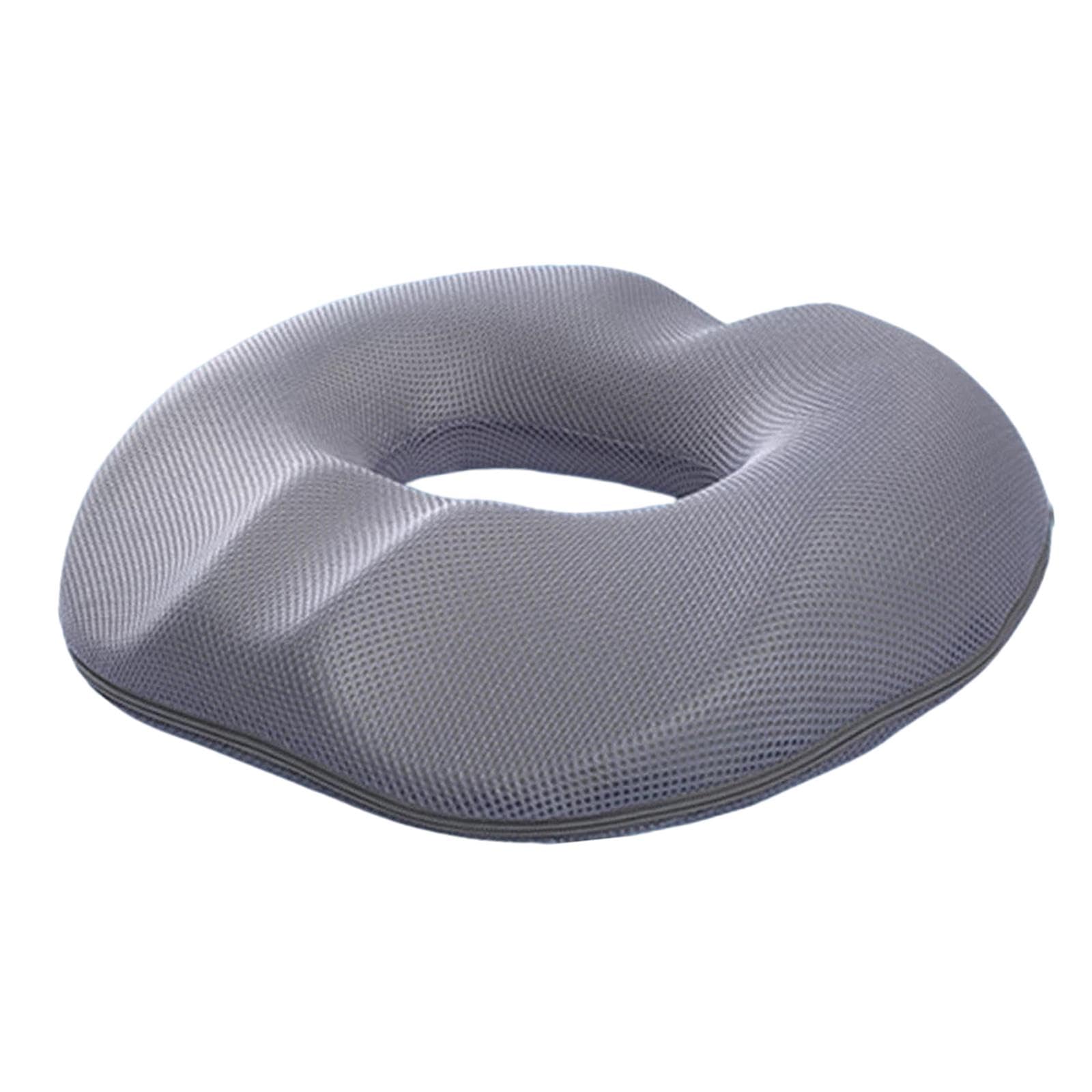 Almohada Donut Cojín Reforzado para Asiento Material 3D Panal Transpirable Funda Fácil de Lavar Y Uso Prolongado Adecuada para Conductores Adultos, Mujeres, Individual
