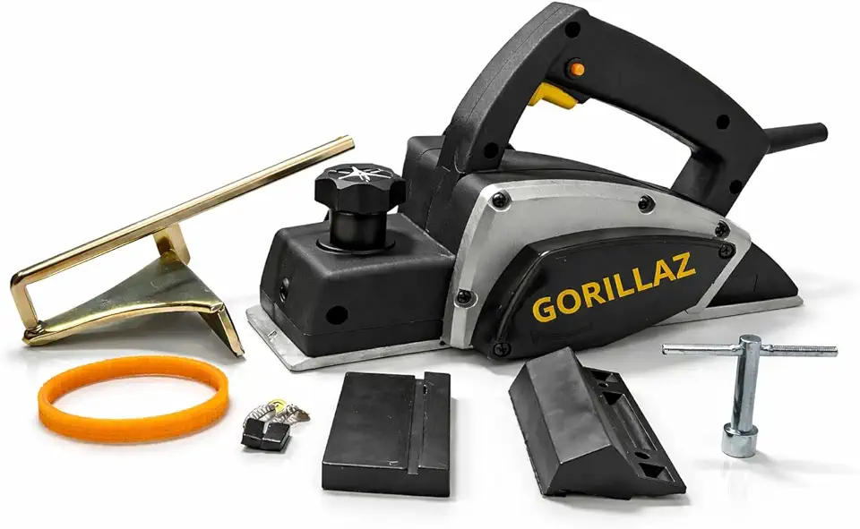 Plaina Elétrica 780W 110V Profissional 82mm SW-4 Preto Gorillaz