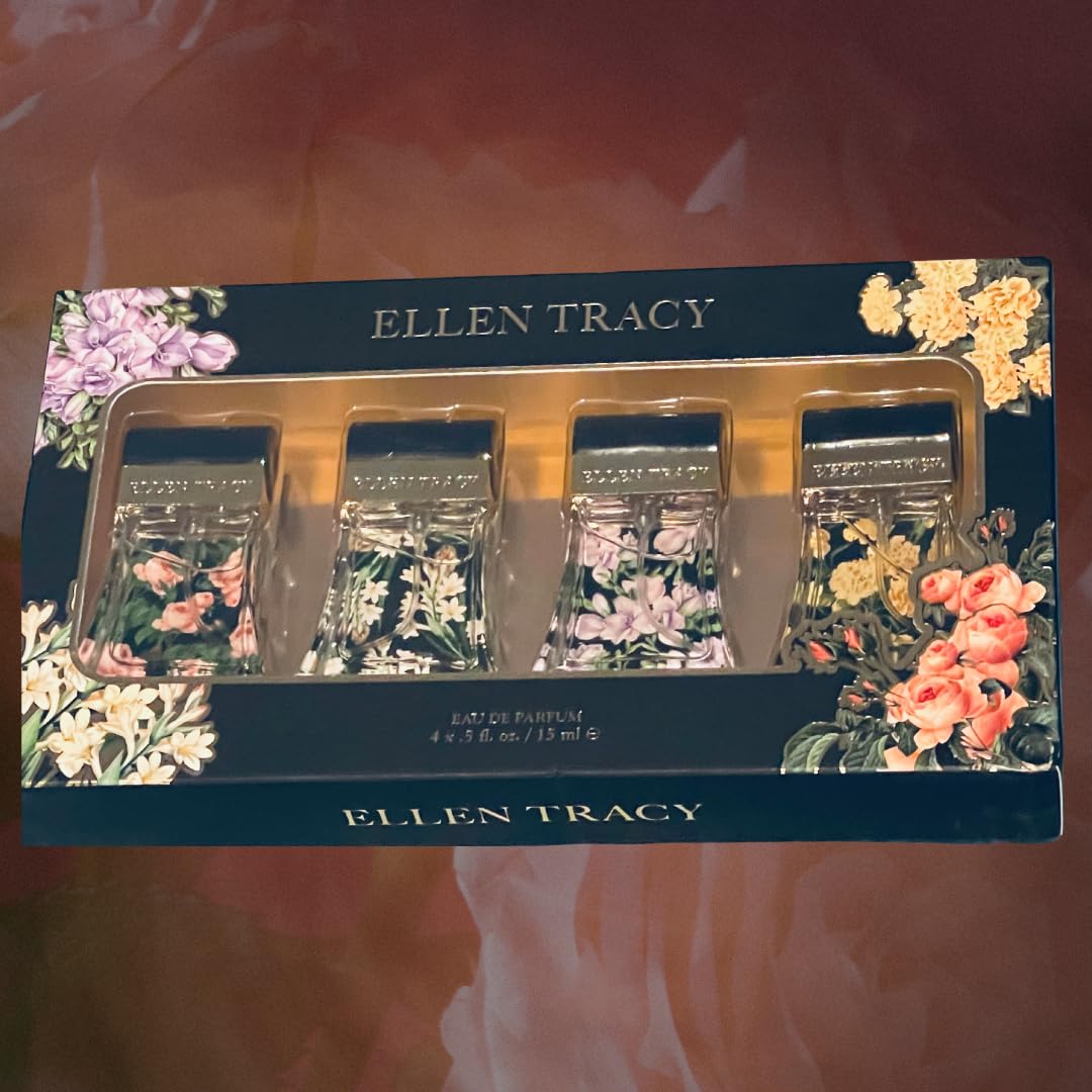 Generic Women's Fragrance Gift Set, 4 Piece, Courageous, Confident, Radiant, Inspiring