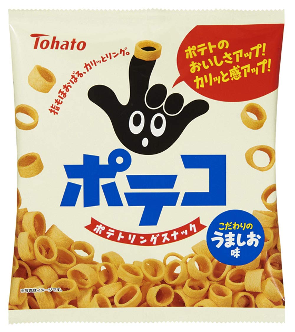 ⚠️ポテコです！ Amazon.co.jp: 東ハト ポテコ うましお味 78g×12袋 : 食品・飲料・お酒