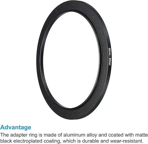 Miniatura 9 de PATIKIL Anillo escalonado de metal de 1.181in-1.457in, anillo adaptador de filtro de lente de cámara, anillo adaptador de filtro de aluminio para