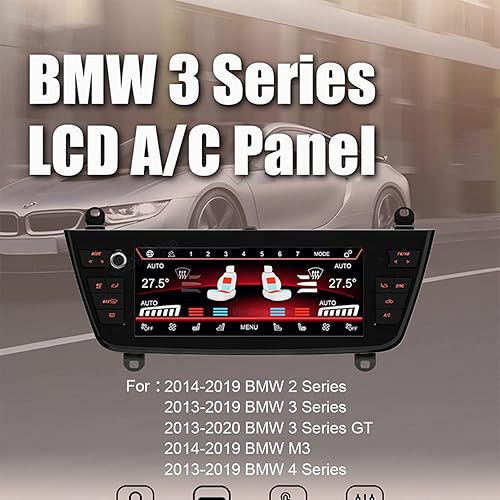 Miniatura 2 de Pantalla LCD de 88 pulgadas para aire acondicionado de automóvil panel táctil para accesorios 2 3 4 Series 2013-2019