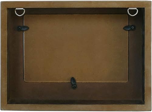 Miniatura 6 de NIKKY HOME Marco de fotos de playa de 4 x 6 pulgadas con cubierta de vidrio para montaje en mesa y pared