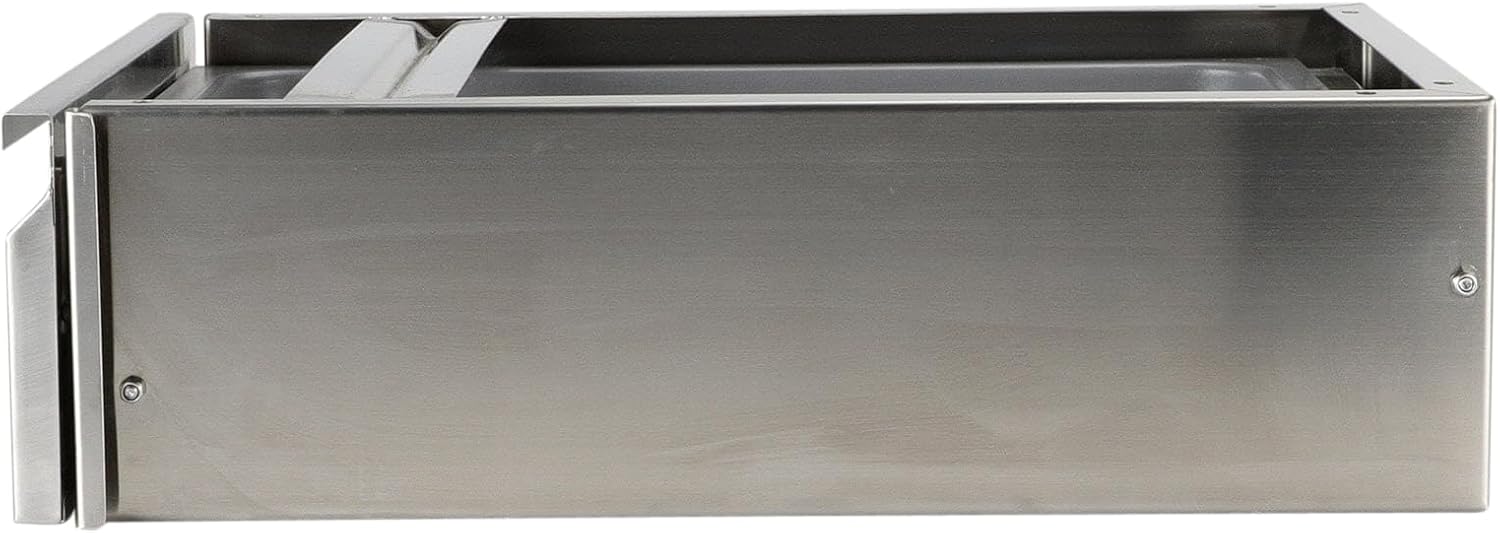 Component Hardware 15" W x 20" L x 5" D Stainless Steel Heavy Duty Drawer Assembly with Stainless Steel Pan