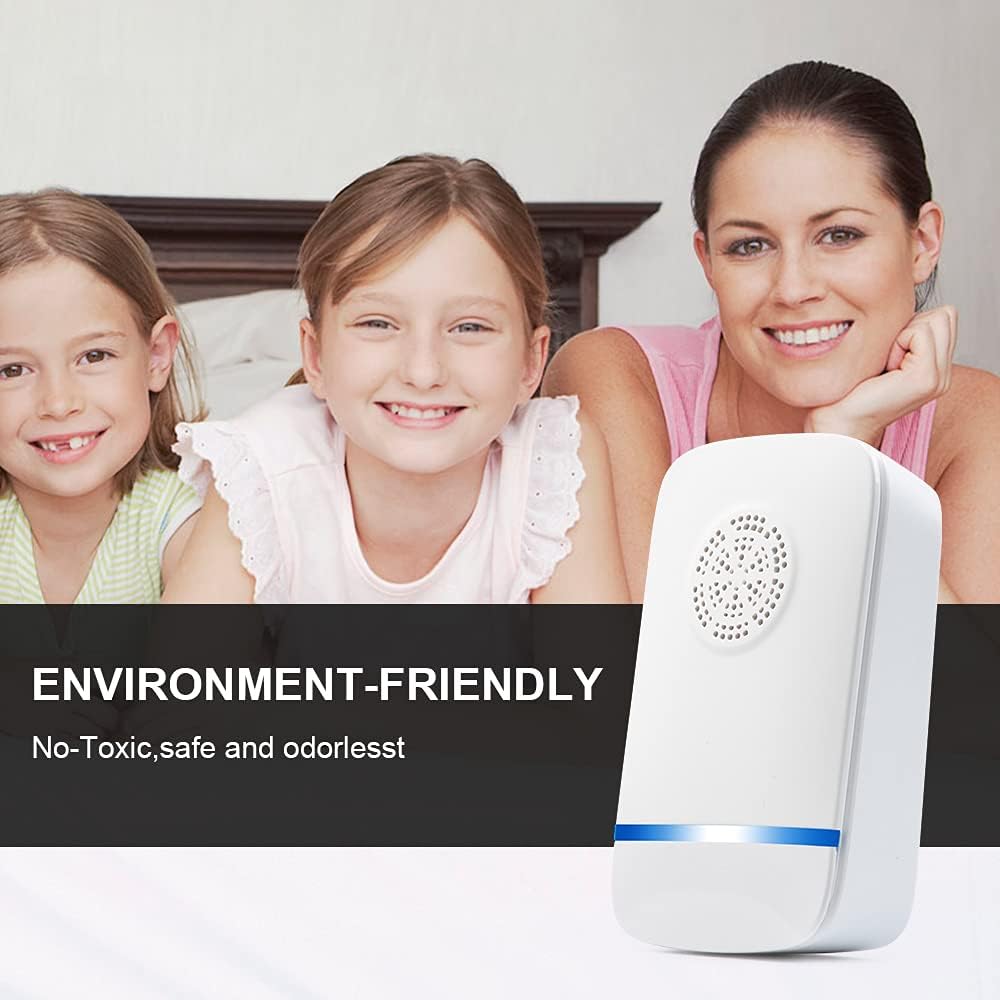 LANKOER Ultrasonic Pest Repeller - 2020 Latest Upgrade CHIP - Electronic Pest Repellent, Repeller Plug in Pest Control for Home, Office, Warehouse, Hotel