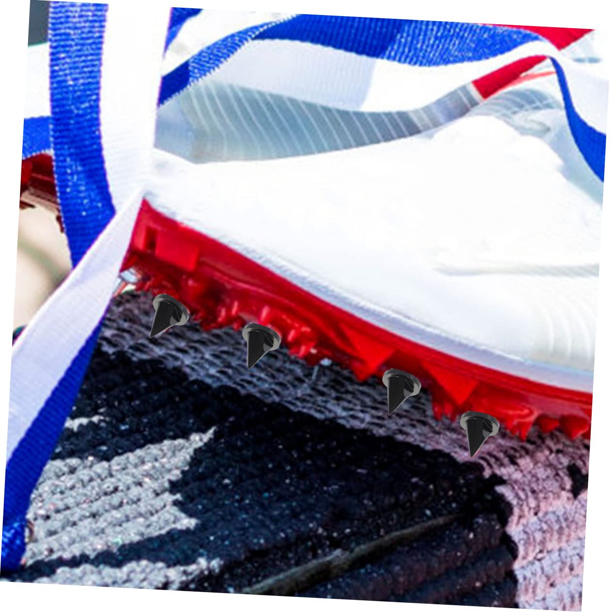 BESPORTBLE 150pezzi Tacchetti Acciaio Per Scarpe Da Corsa Sostituzione Punte Leggere Per Atletica Spikes Resistenti Per Competizioni e Sport Outdoor