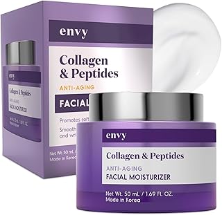 Envy Crema hidratante facial con colágeno y p...