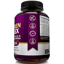 NutriFlair Multi Collagen Peptides 2250mg - Type I, II, III, V, X - Collagen Supplements Complex Powder Pills for Women and Men - Hydrolyzed Protein, Healthy Hair, Skin, Nails - Non-GMO (180 Capsules)