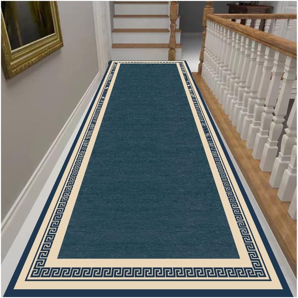 WXYZRunner Rug Carpet Chinese Style Aisle Carpet, Anti-slip Floor Mats For Bedroom, Living Room, Corridor, Stairs (Size : 120x900cm)
