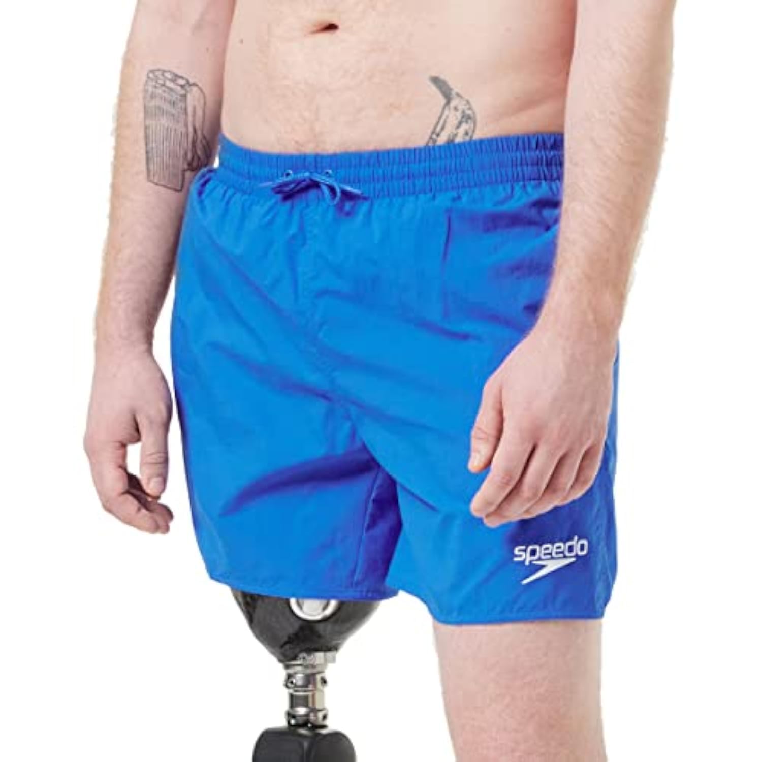 Speedo Men's Blue Essentials 16" Swim Shorts Extra Small