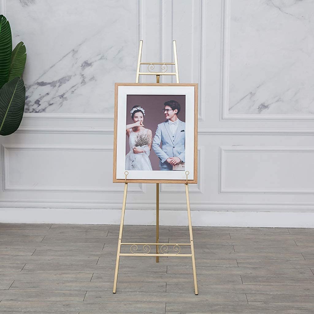 Buy Display Easel Drawing Board Easels Wrought Iron Oil Painting Stand