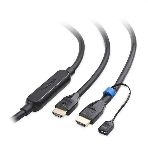 Cable Matters Cable HDMI unidireccional activo de 48 Gbps Ultra HD 8K de 25 pies  24.6 ft con HDR para PS5, Xbox Series XS, RTX3080  3090, RX disponible en Yaxa El Salvador