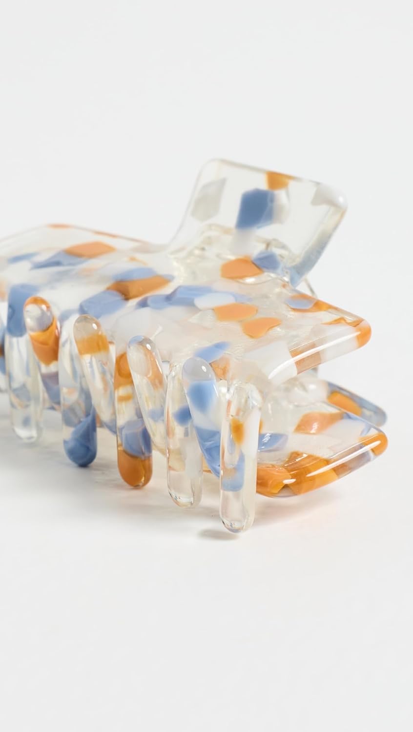 Lele Sadoughi Women's Mini Sprinkle Claw Clip, Clementine Tide, One Size