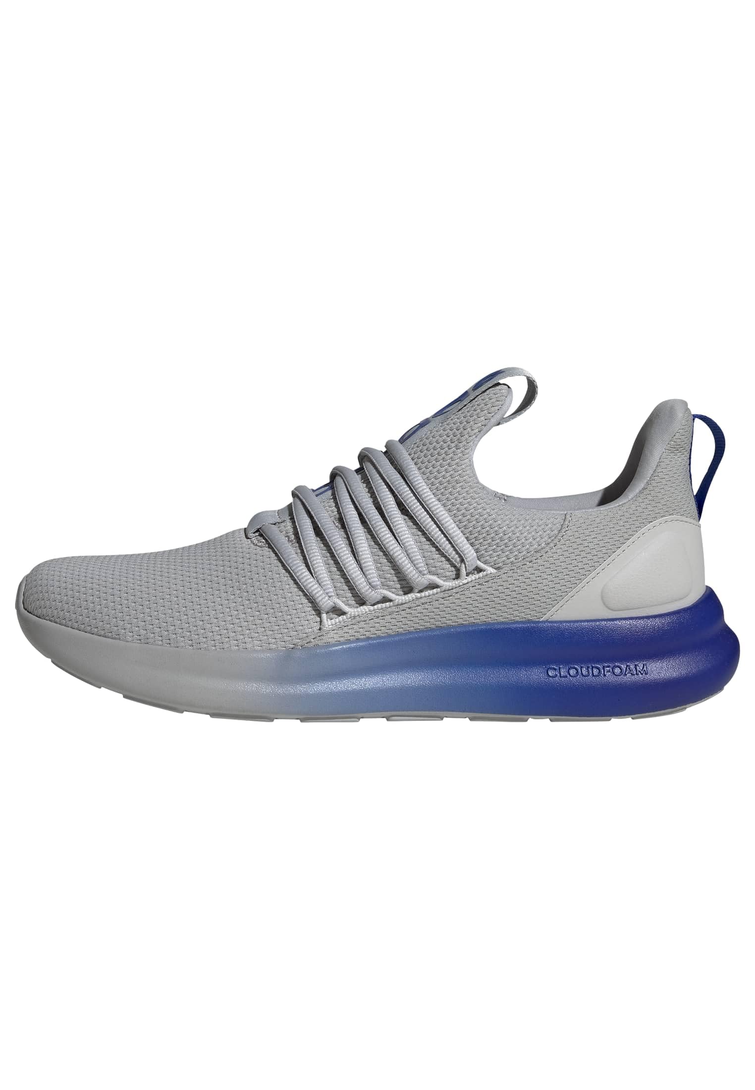 adidas Men's Lite Racer Adapt 7.0 Running Shoes 7 Grey/Grey/Lucid Blue